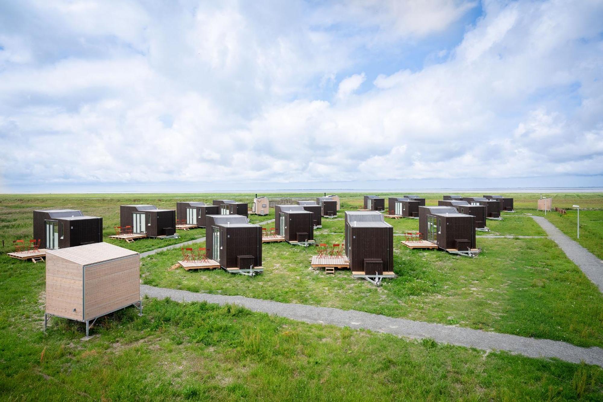 Tiny House Nature 16 Zur Meerseite - Green Tiny Village Harlesiel Carolinensiel Exterior photo